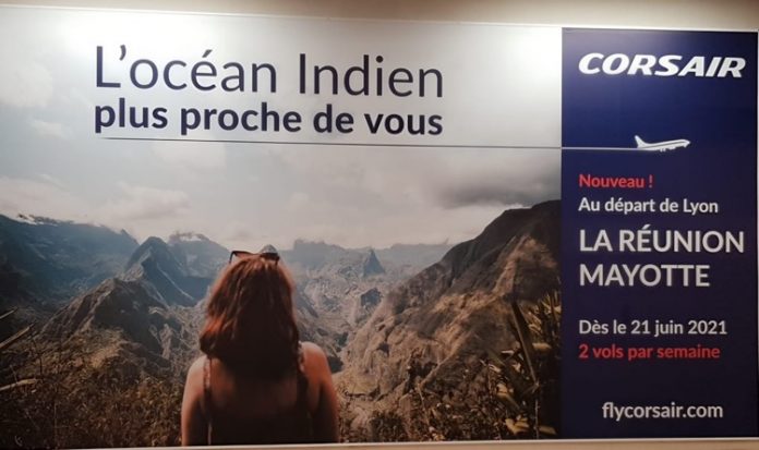 Corsair, Mayotte, La Réunion, Lyon, Marseille