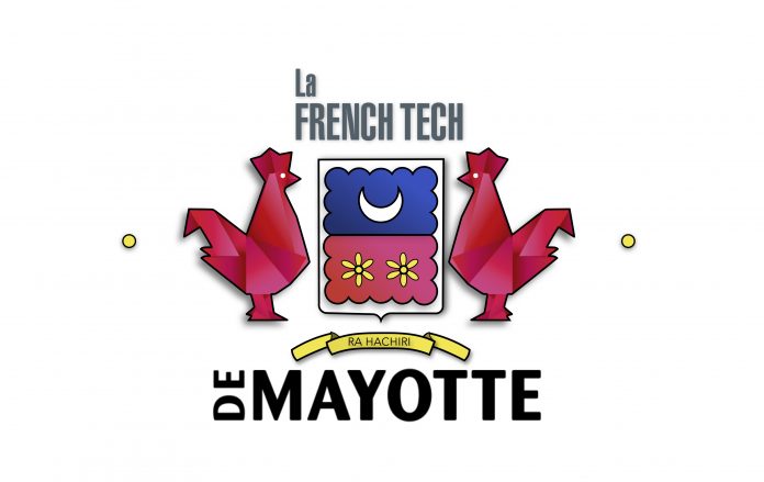 Logo mixé entre celui de Mayotte et celui de la FrenchTech