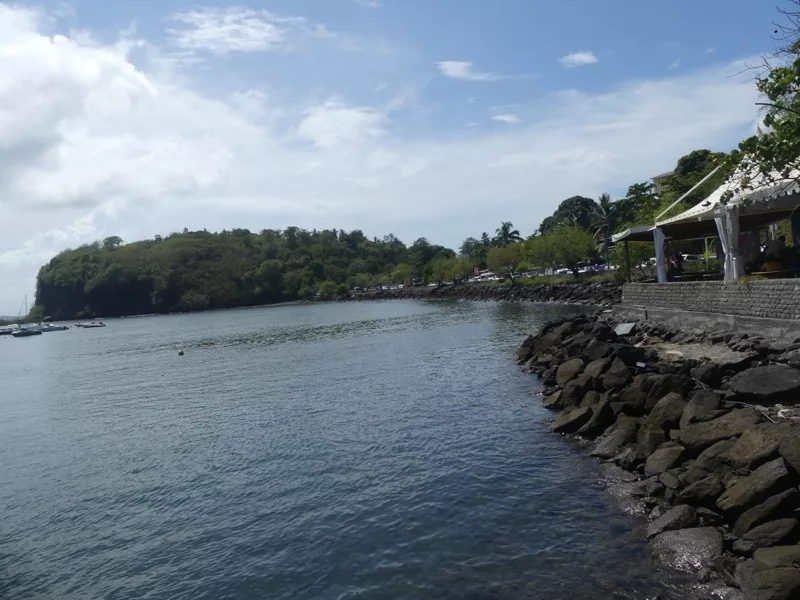 Front de mer, Mayotte,