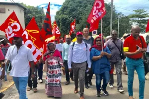 Manifestation, CGT, Mayotte, SMIC