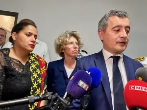 Gérald Darmanin, Marie Guévenoux, Estelle Youssouffa, Mayotte