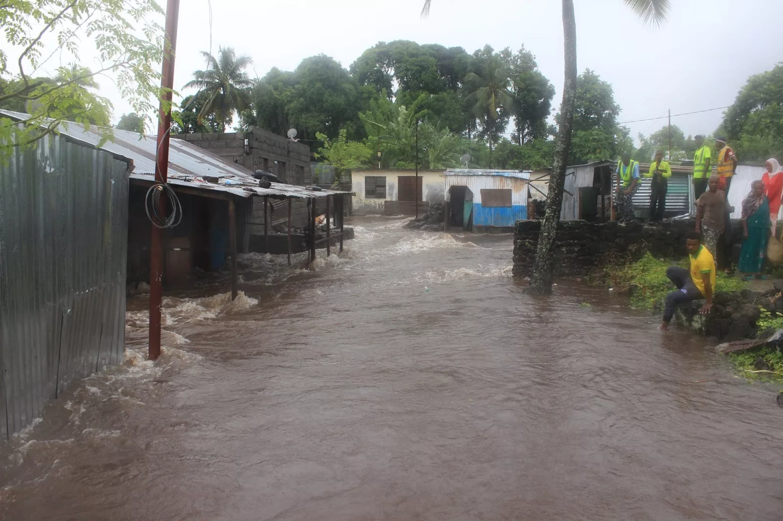 Comores, pluies, Moroni, inondation