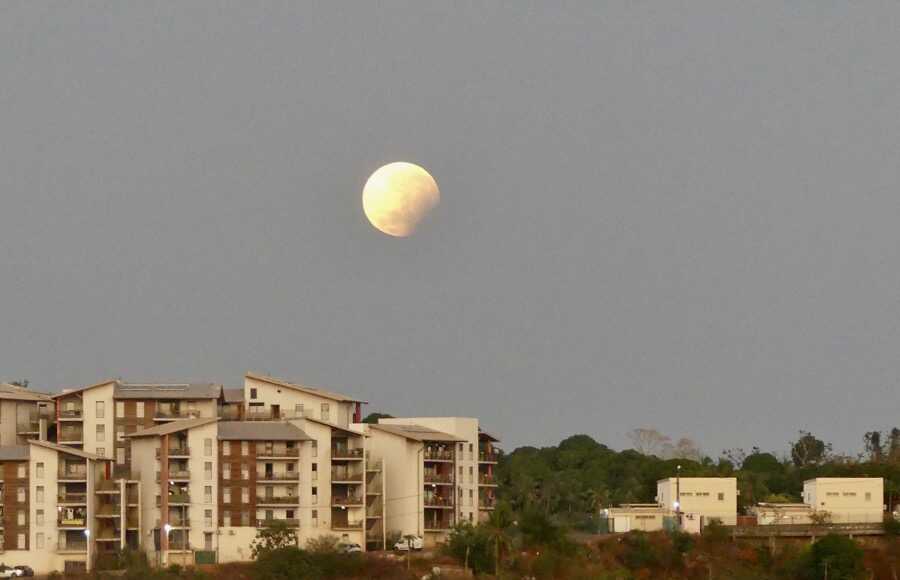 Super-Lune, éclipse, Mayotte