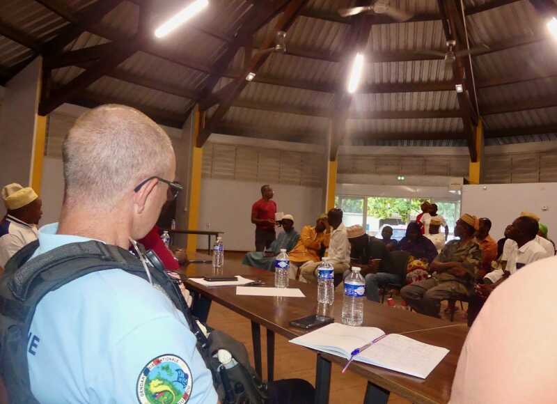 Koungou, gendarmerie, Mayotte, Rappel à l'ordre