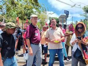 SNES, SNUIPP, CGT Educ'action, grève des enseignants, rectorat de Mayotte,