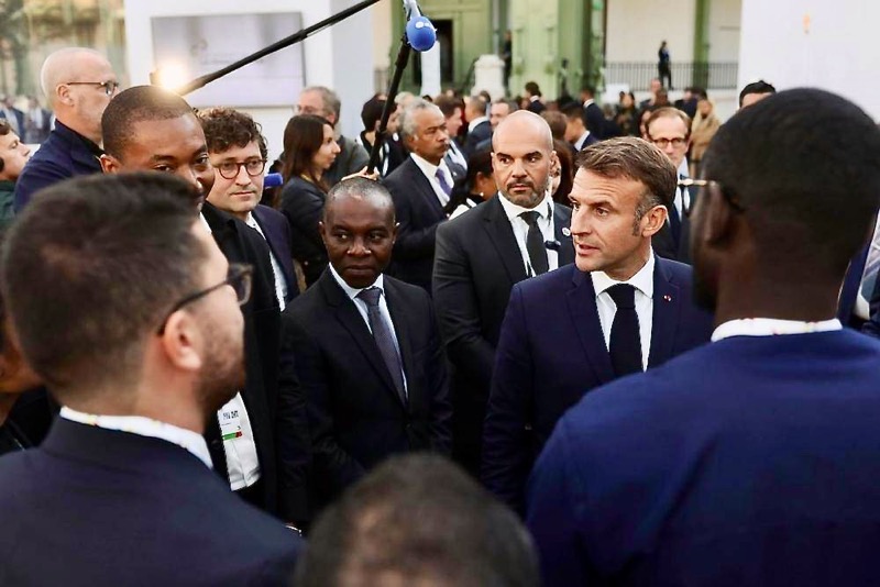 Francophonie,Jean-Noël Barrot, Emmanuel Macron, Thani MOhamed Soilihi,