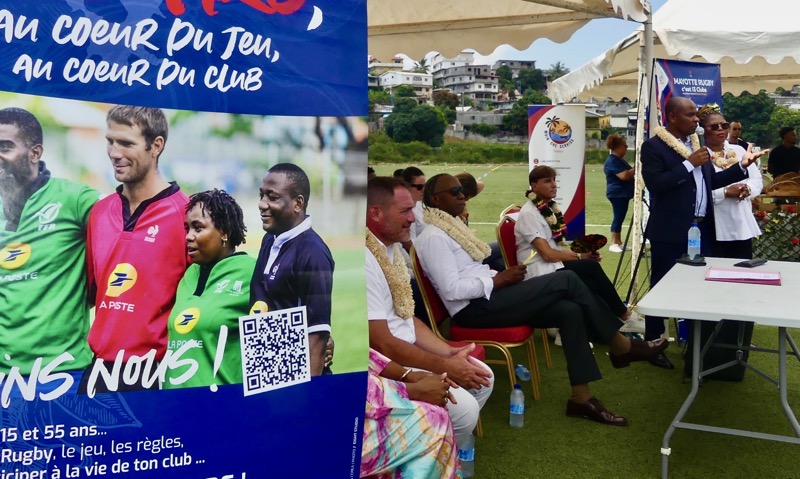 Du stade vers l'emploi, France Travail, rugby,Thibaut Guilluy, Mayotte,