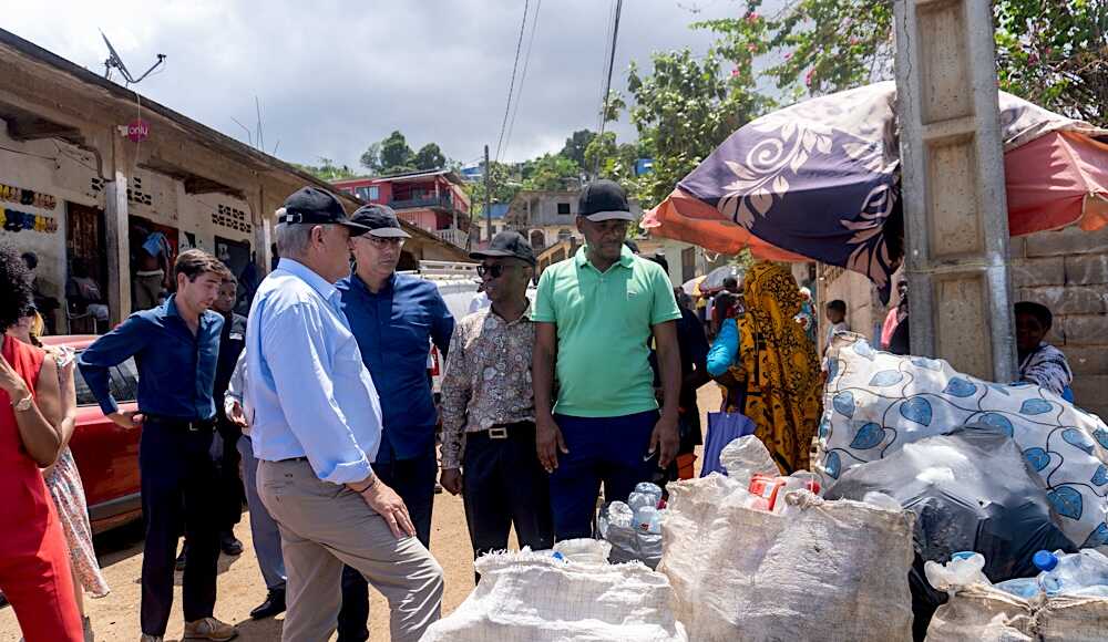 Mayotte, visite, terrain, déchets, Kawéni,