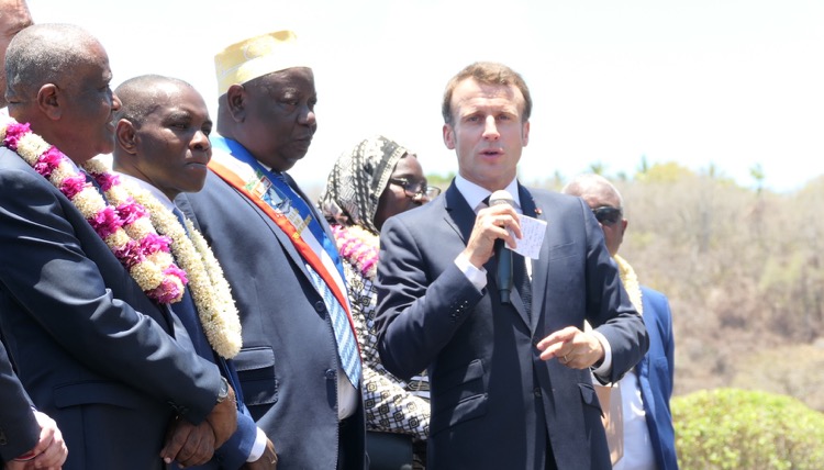 Emmanuel Macron, Mayotte, Chido