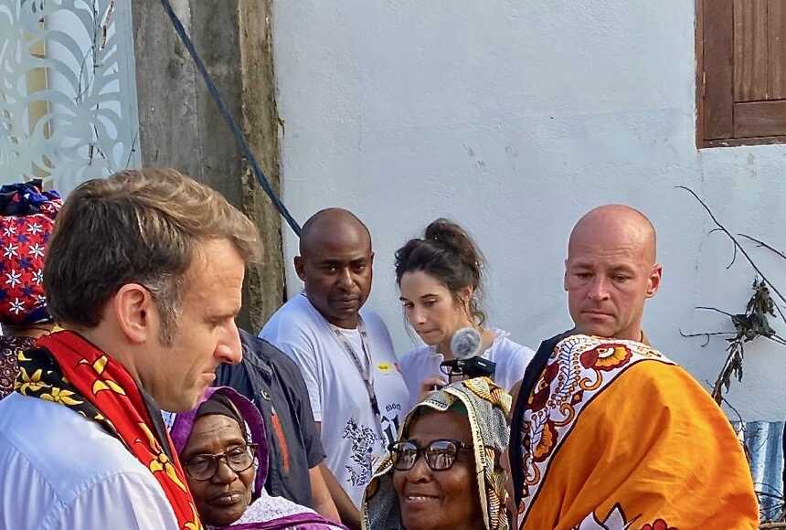 Emmanuel Macron, Chido, deuil, Mayotte