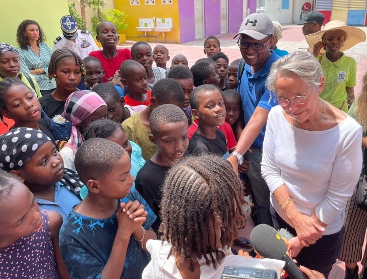 Elisabeth Borne, visite, rentrée scolaire