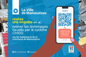 Mayotte, Mamoudzou, enquête en ligne, dégâts, cyclone, Chido,