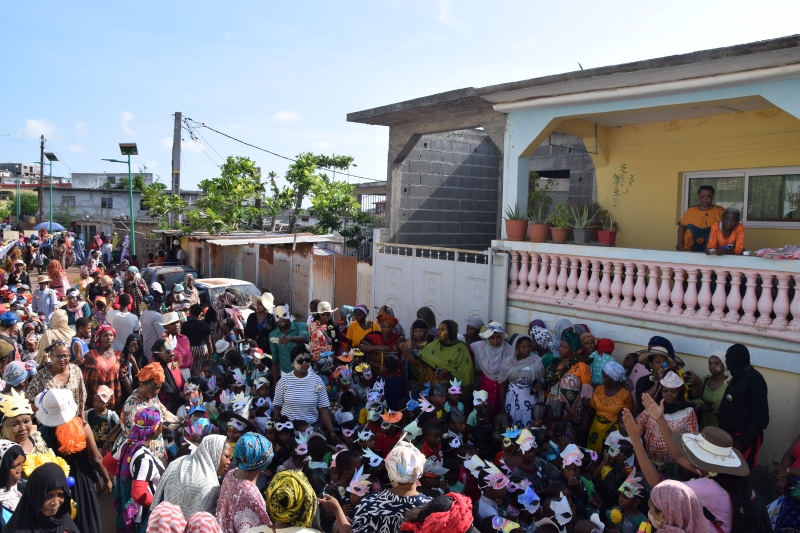 carnaval, Koungou, fête, masques, développement durable