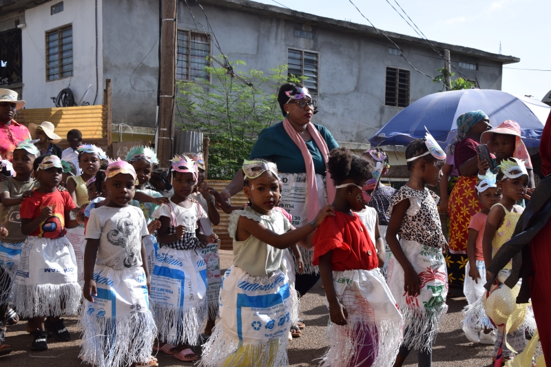 carnaval, Koungou, fête, masques, développement durable