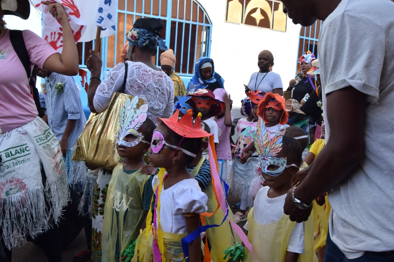 carnaval, Koungou, fête, masques, développement durable