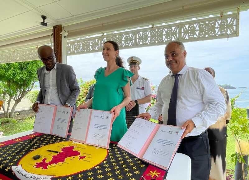 Mayotte, visite officielle, Charlotte Parmentier-Lecocq, handicap, autonomie, Conseil départemental, ARS