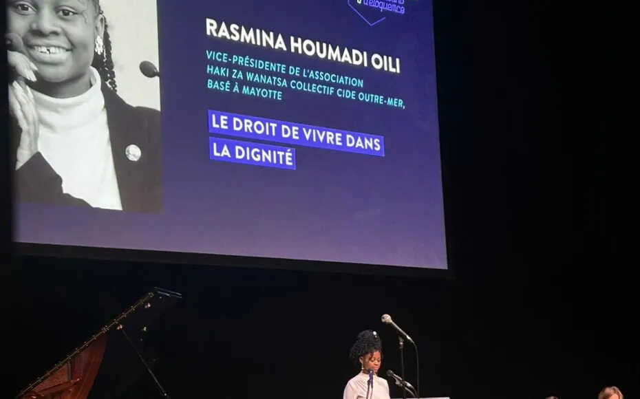 Rasmina Houmadi Oili, fondation des femmes, prix Gisèle Halimi 2025, théâtre de l'odéon,