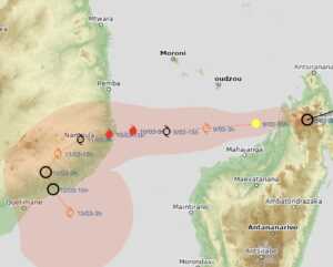 Mayotte, tempête, dépression tropicale n°12, météo-france, 