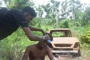 campement, Tsoundzou, exilés