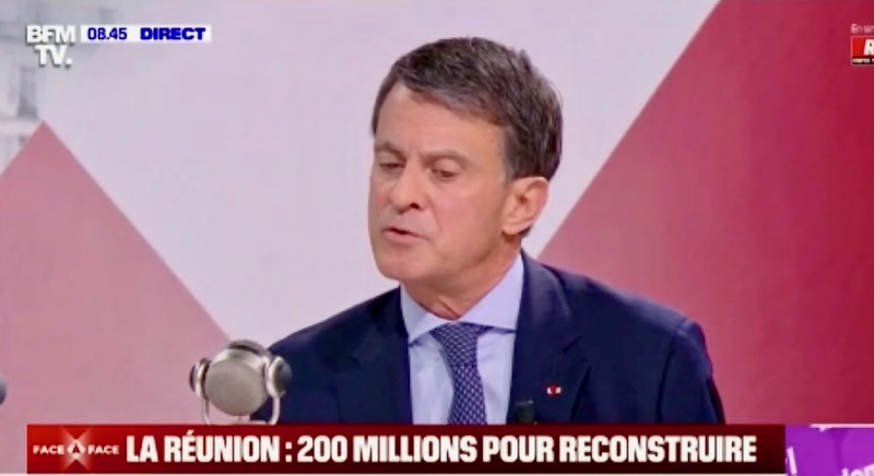 Manuel Valls, Mayotte, La Réunion, Facon