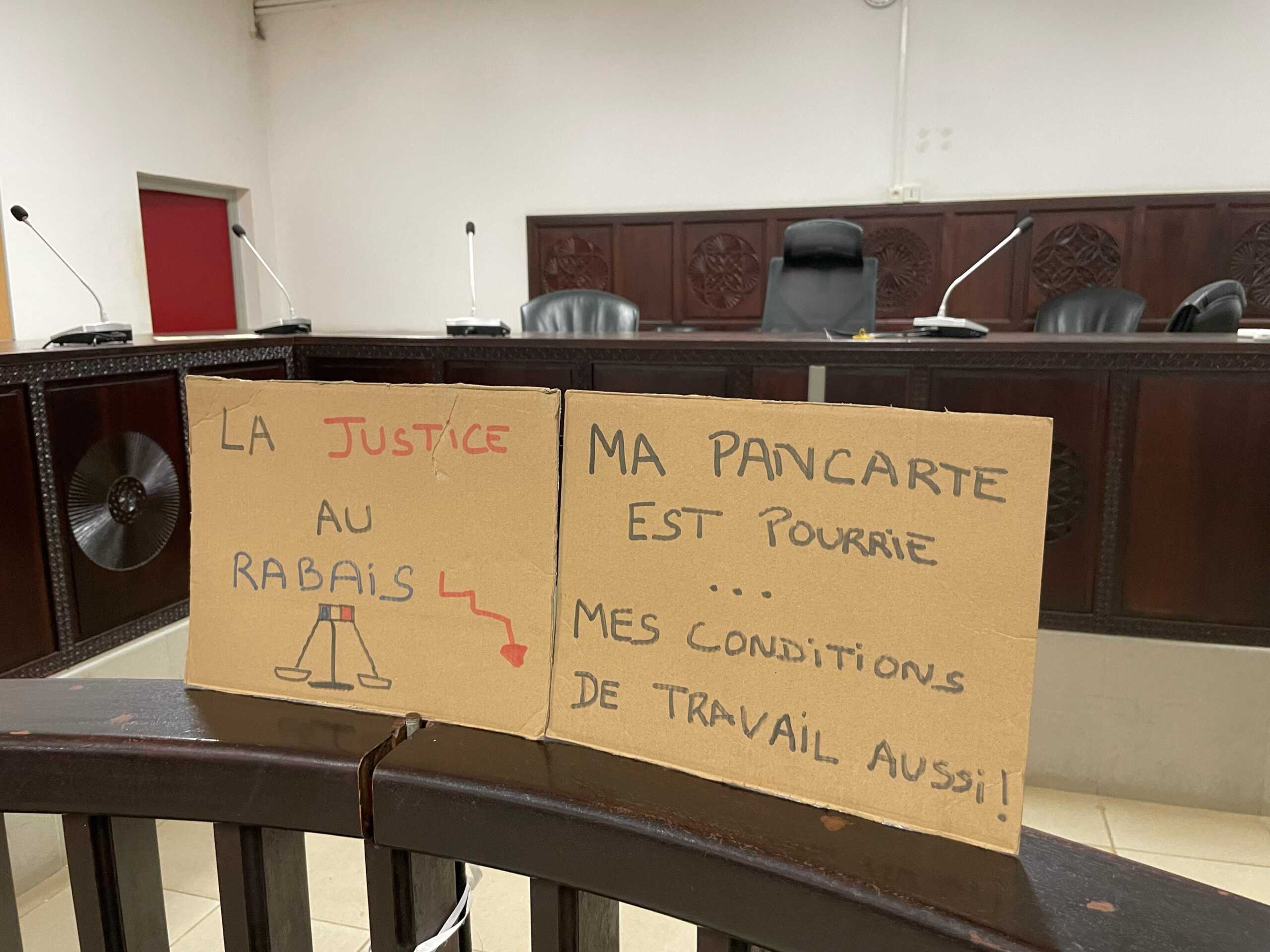 grève, tribunal Mamoudzou