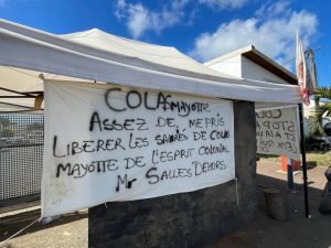 Grève, Colas, CGT, Mayotte