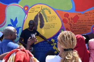 Art, fresque murale, jeunesse, histoire, mémoire, Kawéni