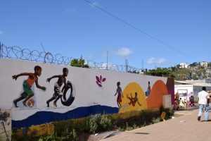 Art, fresque murale, jeunesse, histoire, mémoire, Kawéni