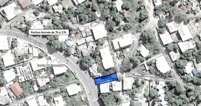 Mayotte, CCPT, travaux, COLAS, rue Matoury,