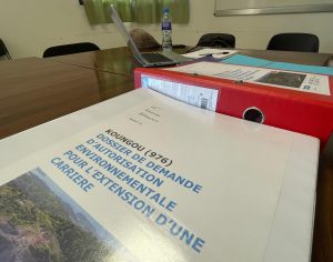 Carrière, ETPC, extension, Koungou, Mayotte