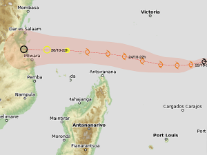 Mayotte, tempête tropicale, Chenge,