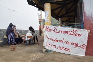 Acoua, Acoua 2, école, parents d'élèves, blocage, rotation, plateau sportif, Mayotte