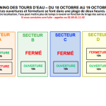 SMAE, tours d'eau