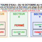 SMAE, tours d'eau