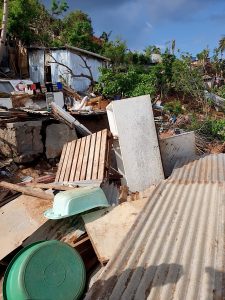 Mayotte, Chido, tôle, 
