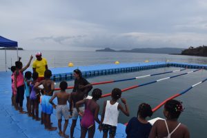 Bassin nautique, Musicale Plage, natation, Bandrélé, Mayotte