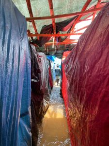 Tsoundzou, camp, exilés, Coallia, Mayotte