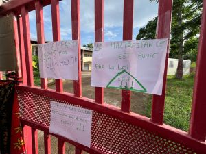 Mzouazia, écoles, parents d'élèves, conditions, scolaires, Mayotte