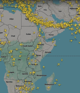 France, Mayotte, Océan Indien, vols, avions, trafic aérien, FlightRadar, 
