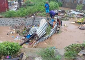 Mayotte, crue, inondation, rivière, Mtsapéré,