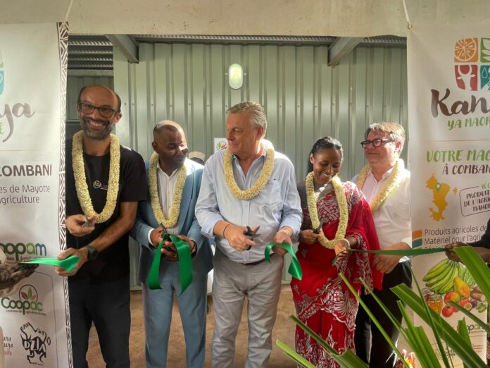 Kanya Ya Maoré, UCOOPAM, agriculture, inauguration, Combani, coopératives agricoles, Mayotte