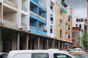 Mayotte, Mamoudzou, rue, quartier, 