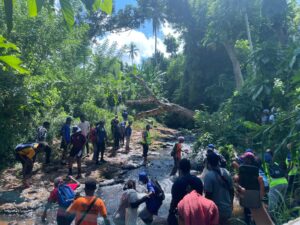 Randonnée, inclusive, handicap, Office de Tourisme du Centre-Ouest, Ouangani, CSAM, Mlezi Maoré, Mayotte