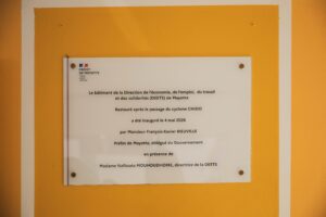 DEETS, inauguration, bâtiment, Chido, Etat, service, préfecture, Mamoudzou, Mayotte