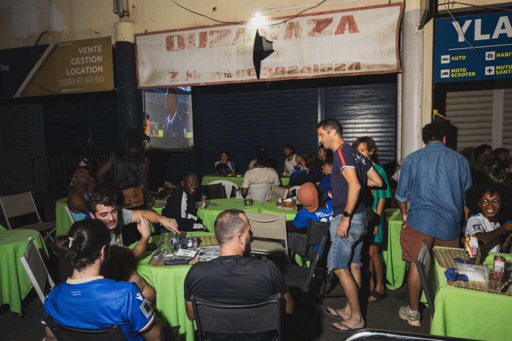 Mayotte, mamou, bar, restaurant, coupe du monde, football, 