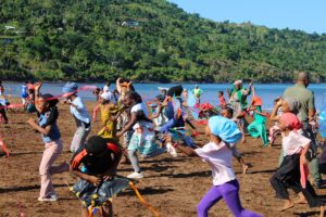 Mayotte, Acoua, festival du cerf-volant,