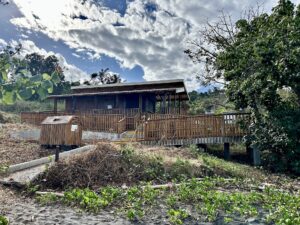 Mayotte, Sakouli, plage, poste de secours,