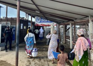 Mayotte, Mamoudzou, M'Safara, bus, barge, gare maritime,