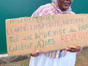 collège, dette, Gestion, Insalubrité, insécurité, M'tsangamouji, Mayotte, Parents d'élèves, rectorat