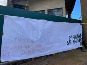 collège, dette, Gestion, Insalubrité, insécurité, M'tsangamouji, Mayotte, Parents d'élèves, rectorat